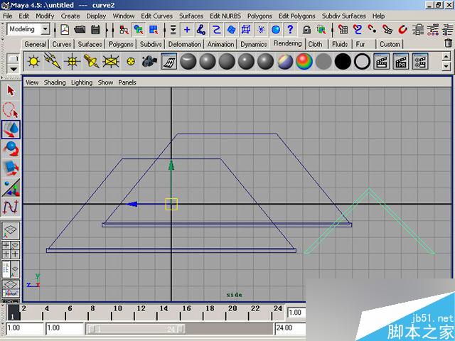 MAYA制作卡通建筑 腳本之家 MAYA建模教程