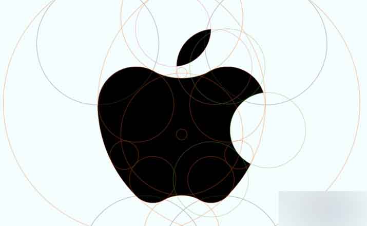 ai绘制苹果logo的两种方法分享_illustrator教程_平面设计_脚本之家