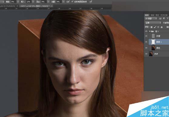 Photoshop后期商業(yè)精修歐美人像照片