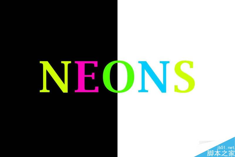 那些一定不能用的配色方案 设计理论neons