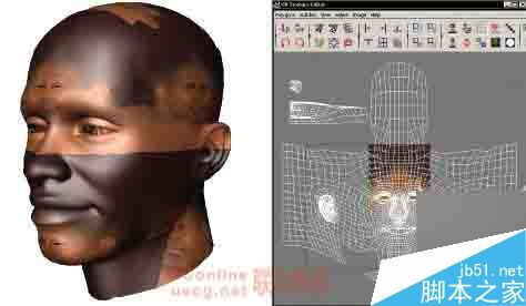 Maya UV和UV编辑之多边形UV编辑的原则 脚本之家 MAYA建模教程