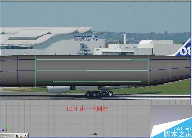 Maya飛機(jī)建模 腳本之家 MAYA建模教程