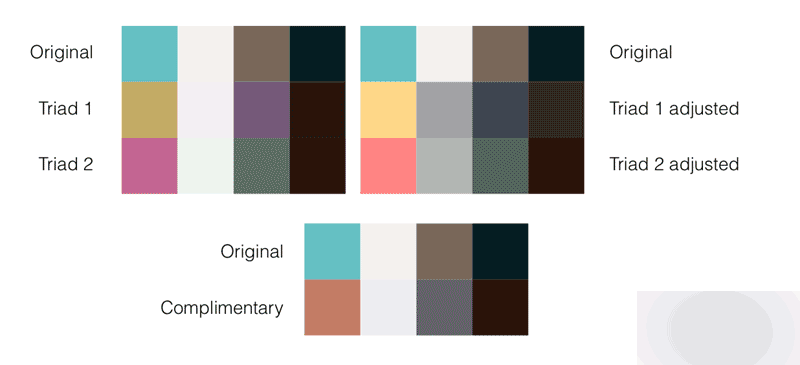 一个优秀配色方案的过程解析 设计理论6