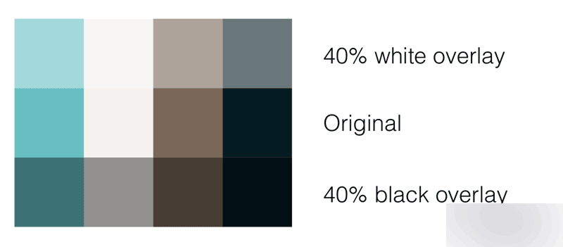 一个优秀配色方案的过程解析 设计理论5