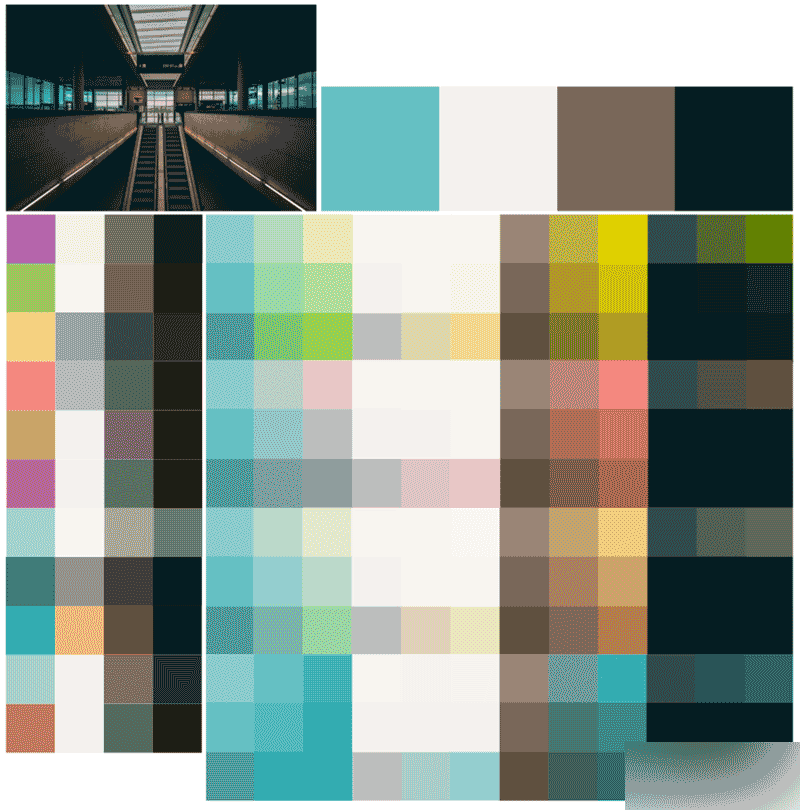 一个优秀配色方案的过程解析 设计理论3