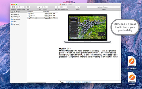 iNotepad Mac破解版下载 iNotepad Pro for Mac v5.5 苹果电脑破解版 下载--六神源码网