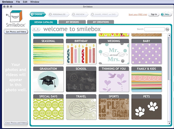 Smilebox for Mac V1.0.0.30912 蘋果電腦版