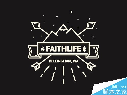 艺术线条标志设计 标志设计