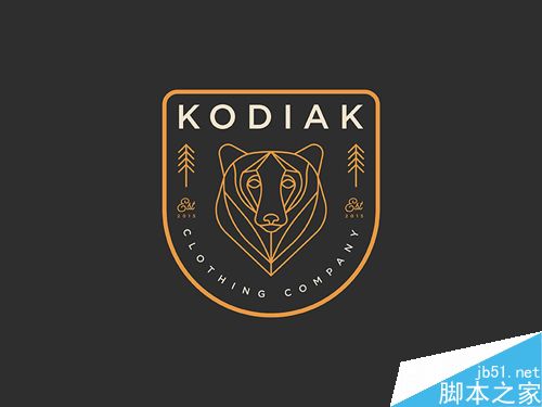 艺术线条标志设计 标志设计