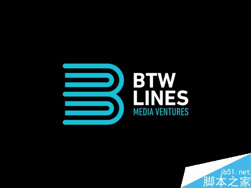 艺术线条标志设计 标志设计