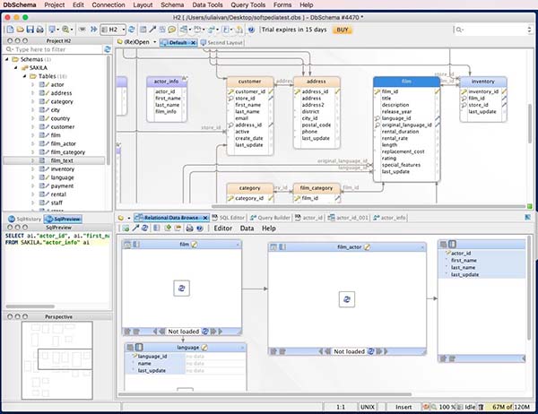 DbSchema Mac版下载 DbSchema(数据库ER图绘制工具) for Mac V8.5.2 苹果电脑版 下载--六神源码网