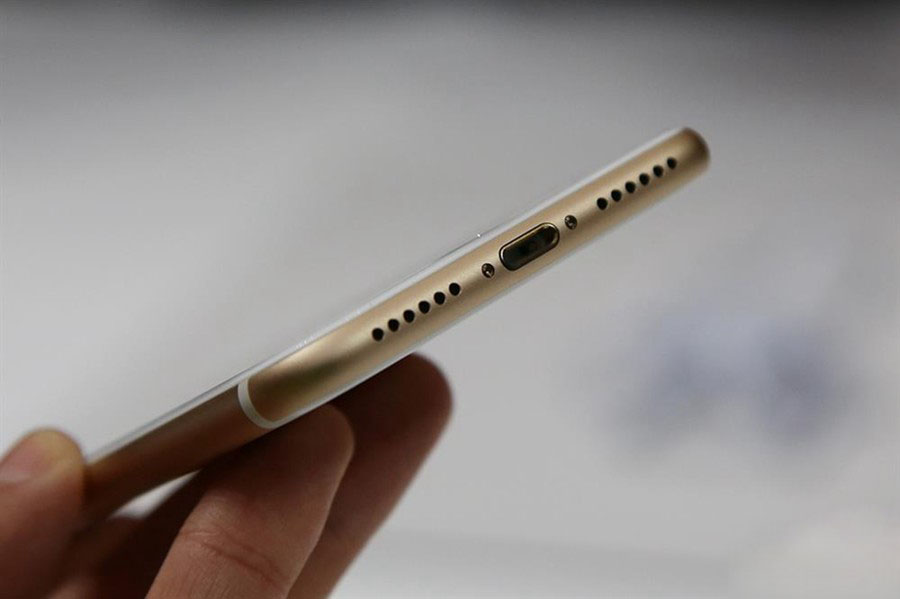 蘋果iphone7外觀怎么樣 iPhone7金色版真機圖賞(5/16)