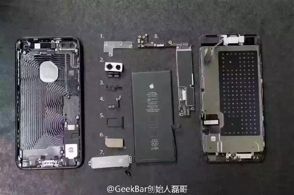 iPhone 7 Plus全球首拆！雙攝像頭長這樣