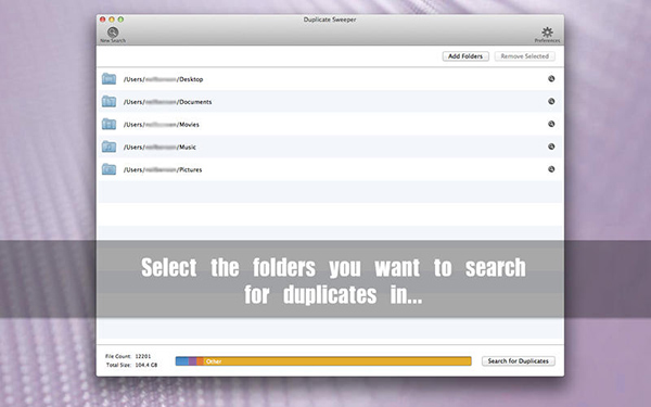 Duplicate Sweeper for Mac(重复文件查找删除工具) V1.03 苹果电脑版 下载--六神源码网