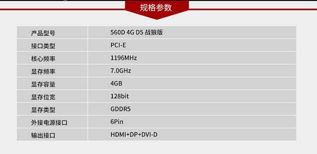 RX 560D和RX 560哪个好 RX560D与560区别对比