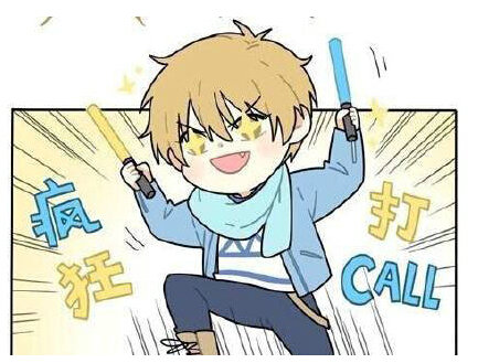 疯狂打call表情包 21p 免费版