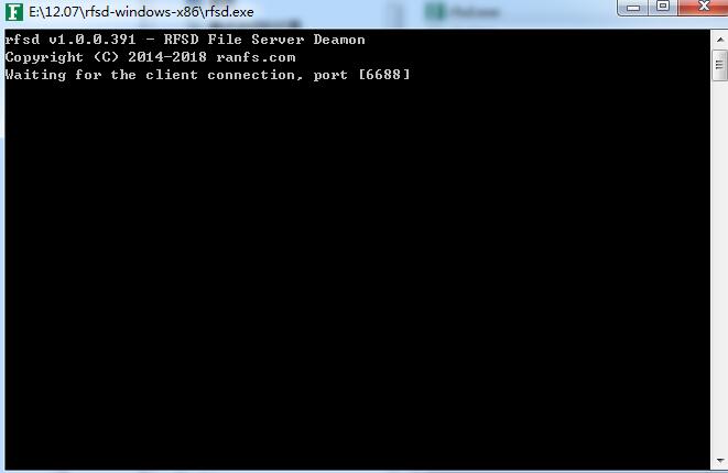 RFSD(文件操作网络服务器)32bit v1.7.2.0 绿色免费版