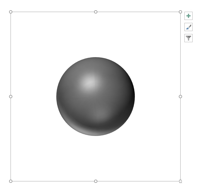ppt气泡图怎么制作三维立体的质感球体?