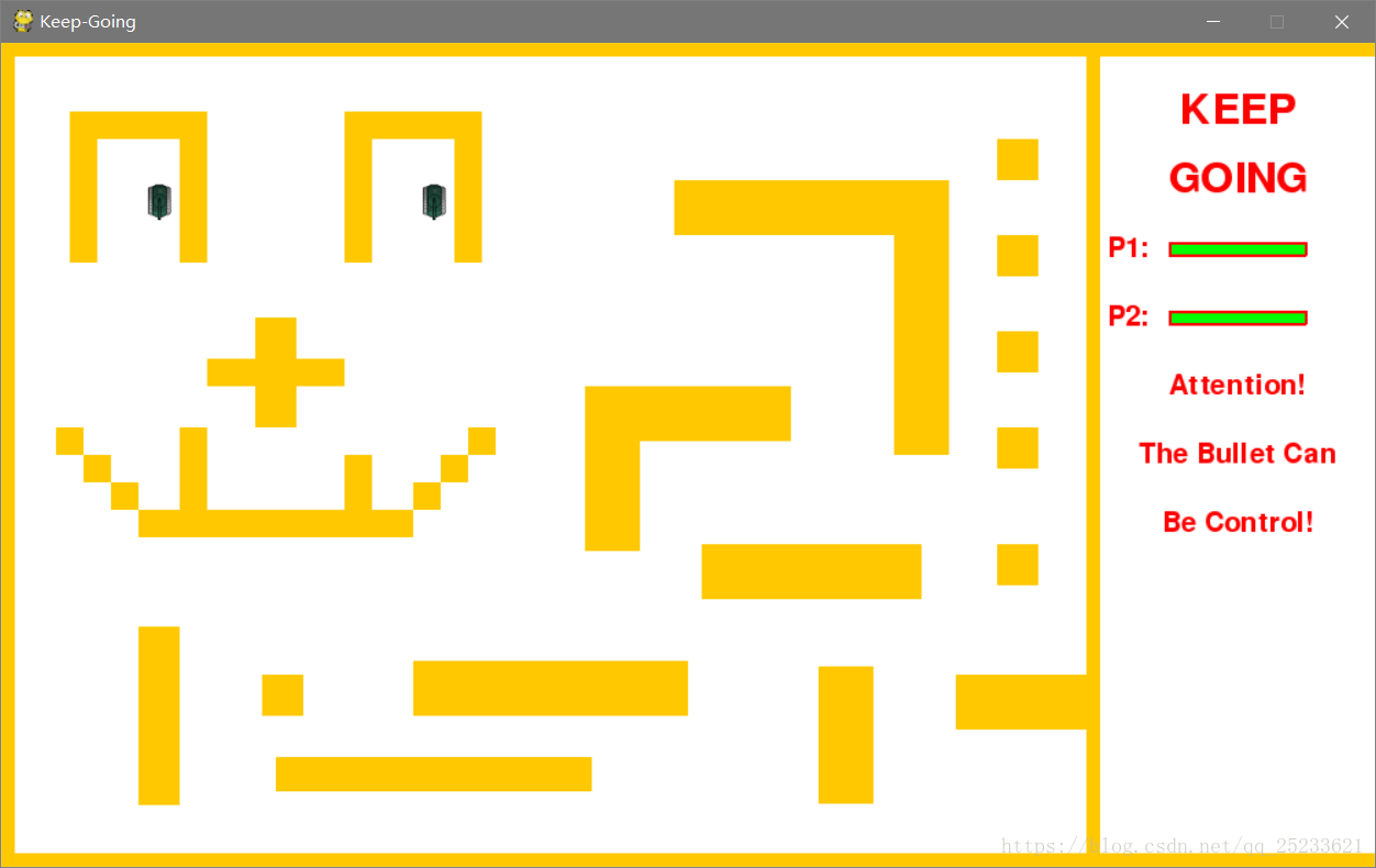 python使用pygame模块实现坦克大战游戏