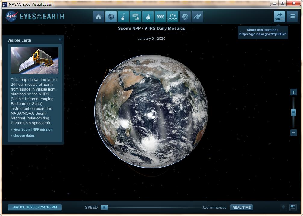 NASA太空之眼下载 NASA Eyes for Mac 宇宙实时观测软件 官方安装版 下载--六神源码网