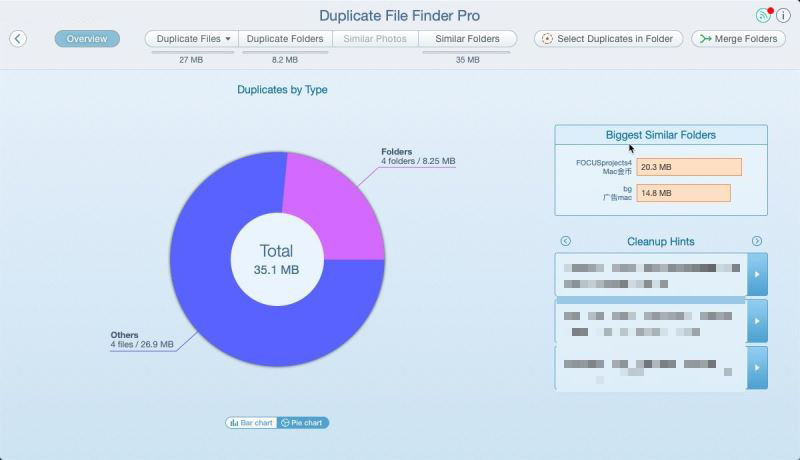 查找重复视频文件工具下载 Duplicate File Finder(支持重复文档/视频/音频查找) Mac v6.8 一键免费安装版 下载--六神源码网