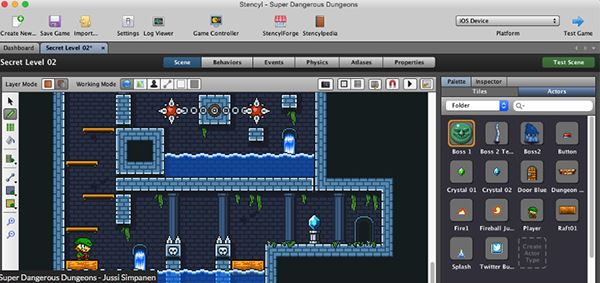 Stencyl Mac版下载 Stencyl(入门级2D游戏制作工具) for Mac V4.0.4 苹果电脑版 下载--六神源码网