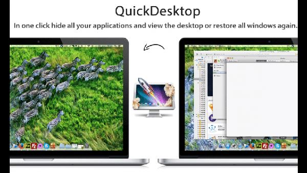 Quick Desktop mac版下载 Quick Desktop(一键最小化窗口)for Mac V1.0.2 苹果电脑版 下载--六神源码网