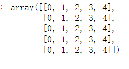 Numpy 多维数据数组的实现