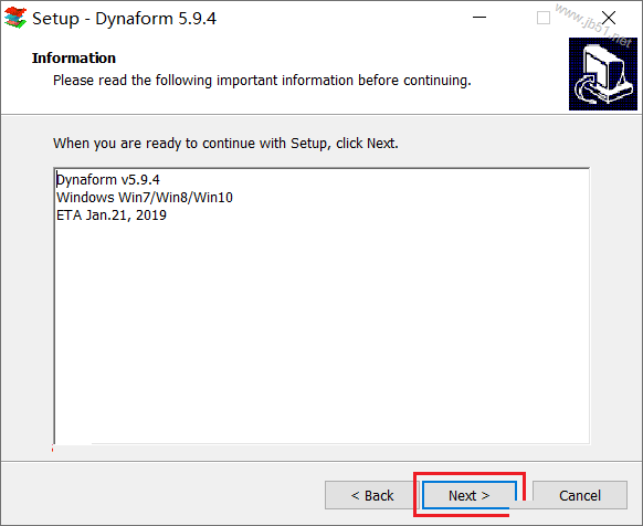 DynaForm 5.9.4安裝教程