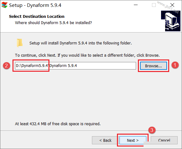 DynaForm 5.9.4安裝教程