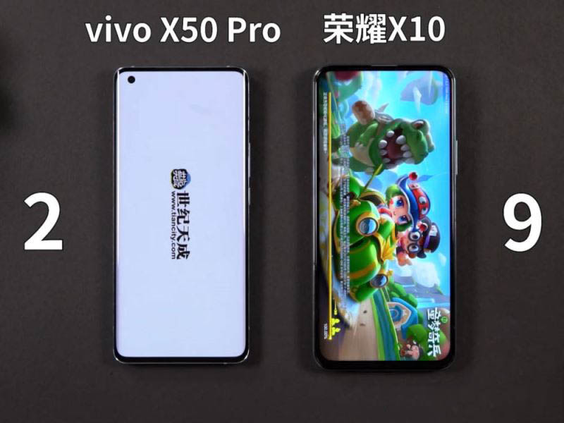 vivox50pro和荣耀x10哪款运行速度快vivox50pro和荣耀x10真机测试对比