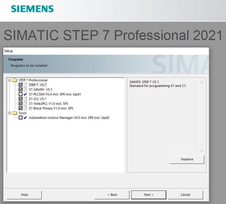 STEP 7 v5.7 Professional 2021授权方法