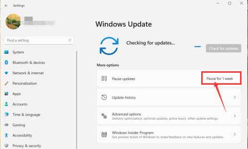 Win11怎么暫停系統(tǒng)更新？