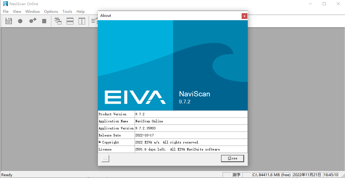 EIVA NaviScan(声纳/传感器/激光数据采集系统) v9.7.6 免费安装激活版