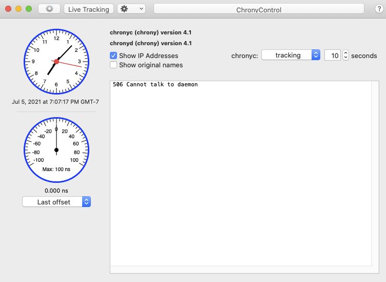 ChronyControl mac版下载 ChronyControl for Mac (Chrony时间同步软件) V1.4.7 苹果电脑版 下载--六神源码网