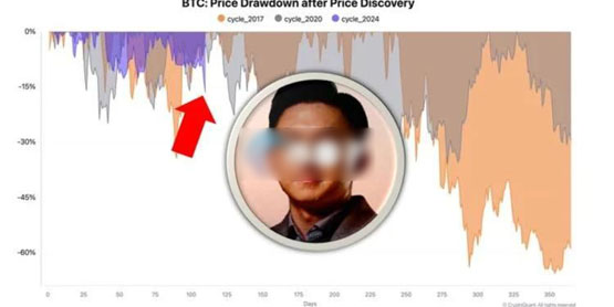 CryptoQuant CEO Ki Young Ju：比特幣回調(diào)30%是每輪牛市正?，F(xiàn)象