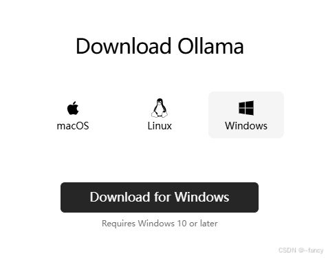 選擇 ollama 版本