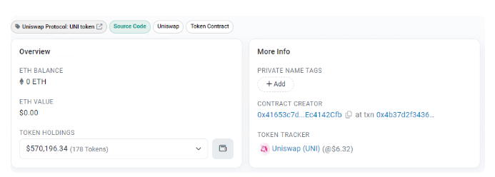 Etherscan 合約