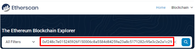 Etherscan 區(qū)塊鏈瀏覽器