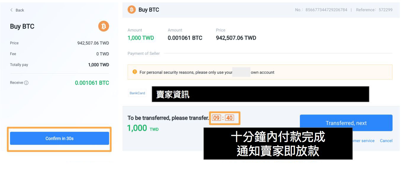 Huobi Global 火幣一鍵買幣（Quick Buy/Sell)