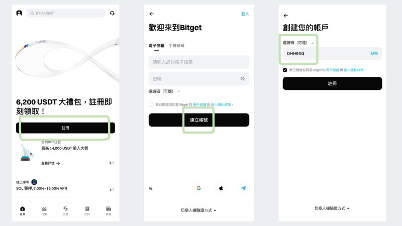 bitget 注冊(cè)