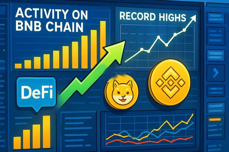 BNB Chain鏈上交易量暴漲243%、日活接近200萬！受惠DeFi、Meme幣、官方激勵