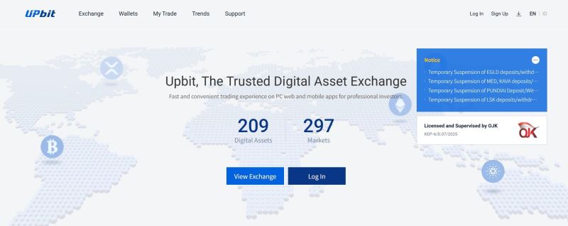 UpBit 印度尼西亞