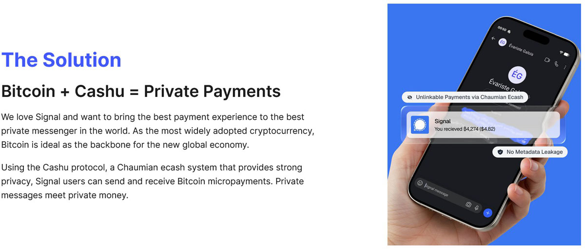 Dorsey推Signal用BTC