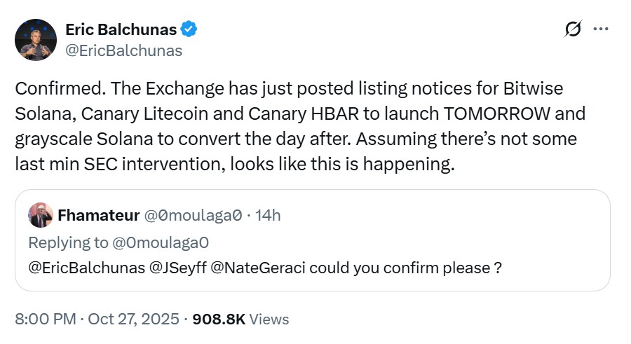 Solana ETF或引60亿,SOL成主流