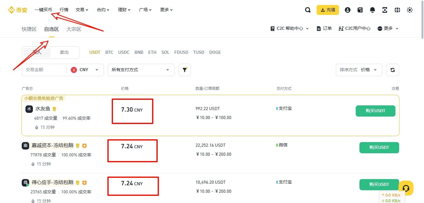 c2c买币