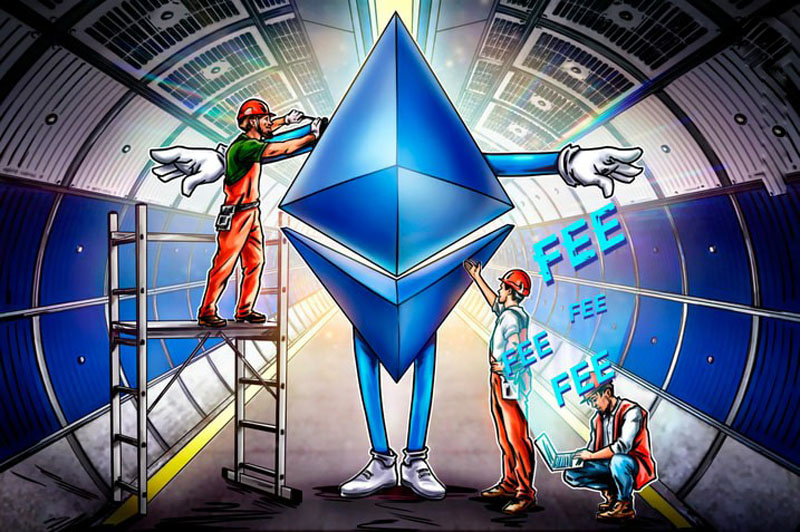 以太坊(ETH)日交易量突破 160 万笔,手续费维持在几美分水准