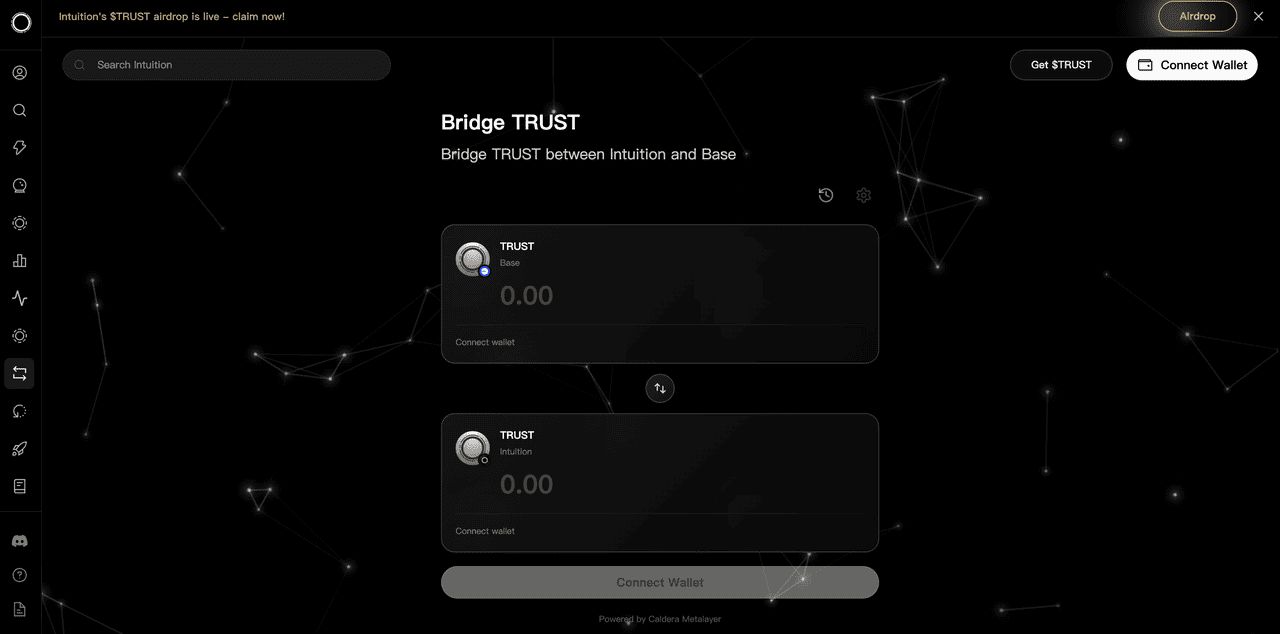步驟 2：橋接到 Intuition 網(wǎng)絡(luò)