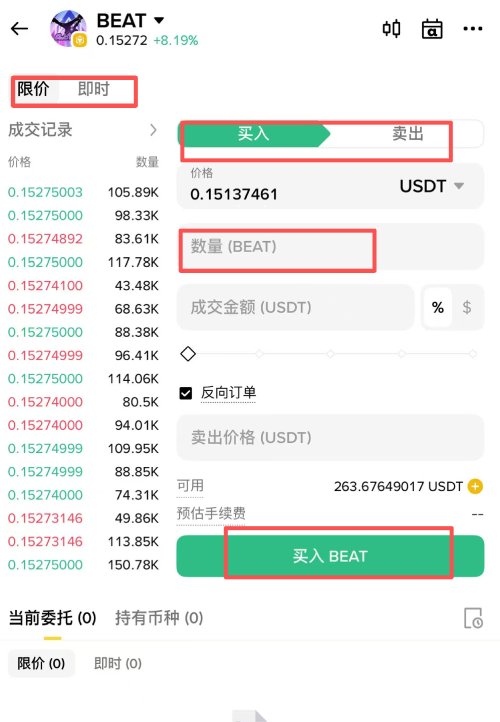 BEAT幣購買