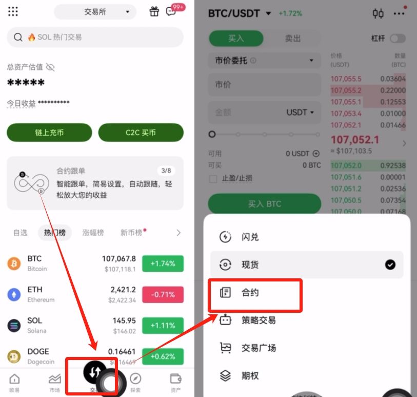 歐易合約如何設(shè)置止盈止損？